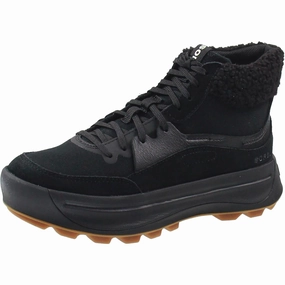503 Mid Cozy Womens Waterproof Leather High-Top Sneakers