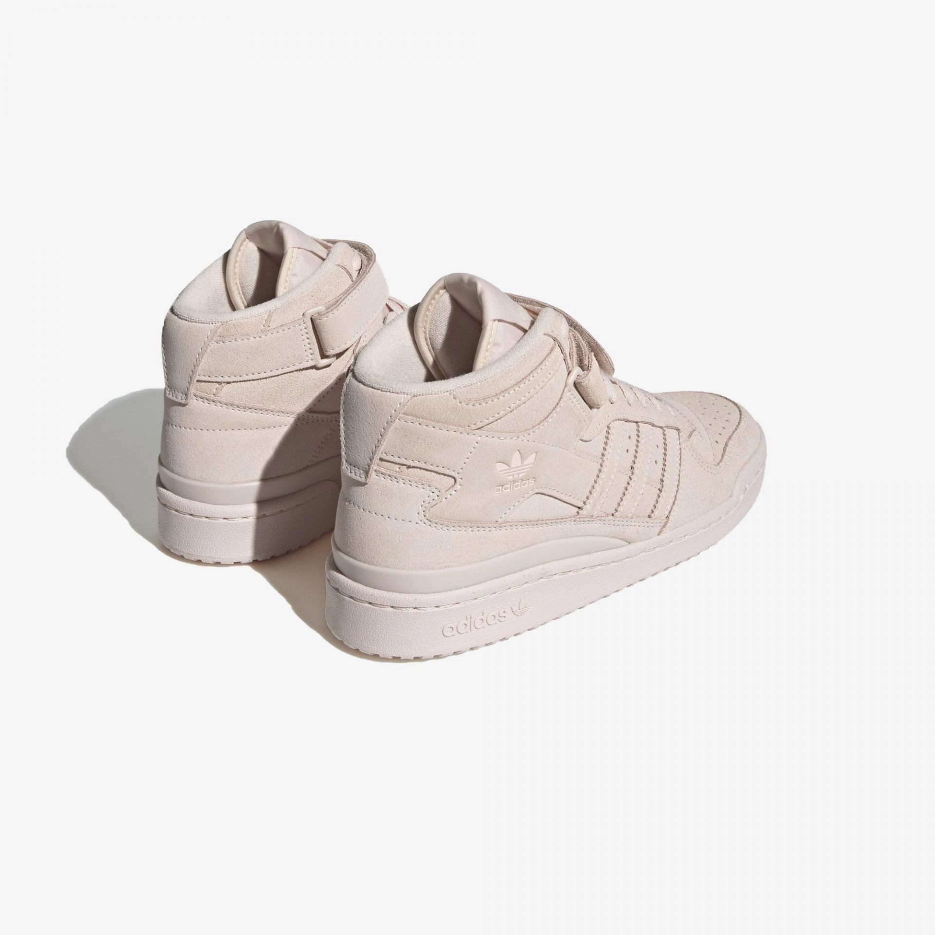 Adidas Originals | FORUM MID  { CREAM WHITE