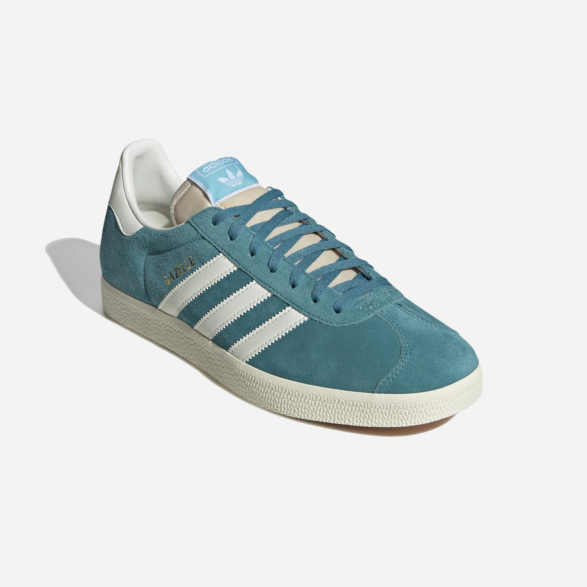 ADIDAS ORIGINALS | GAZELLE SHOES { ARCTIC FUSION/OFF WHITE/CREAM WHITE