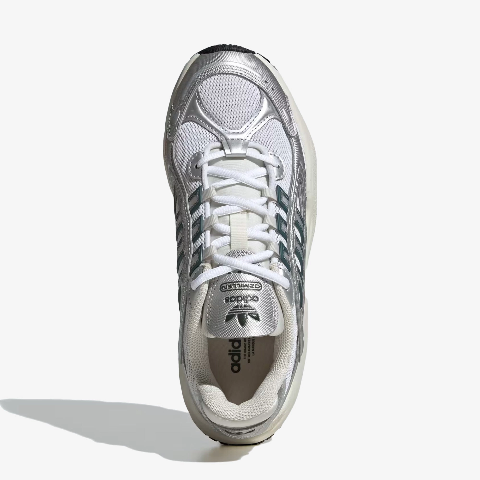 ADIDAS ORIGINALS | OZMILLEN { SILVER/GREEN/GREY ONE