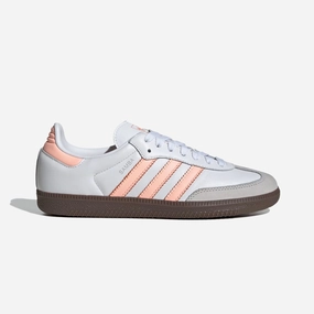 ADIDAS ORIGINALS | SAMBA OG { CLOUD WHITE/CLEAR ORANGE/SEMI CORAL