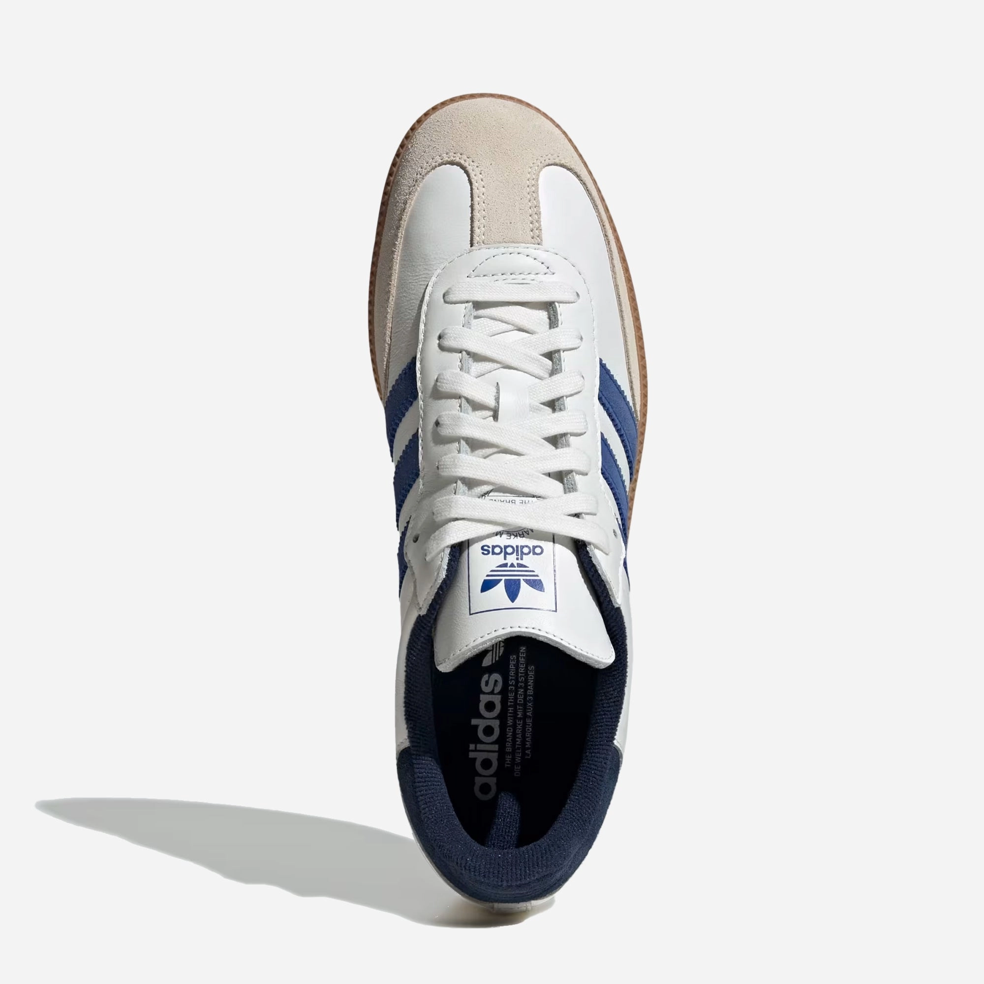 ADIDAS ORIGINALS | SAMBA OG { CORE WHITE/ROYAL BLUE/NIGHT INDIGO