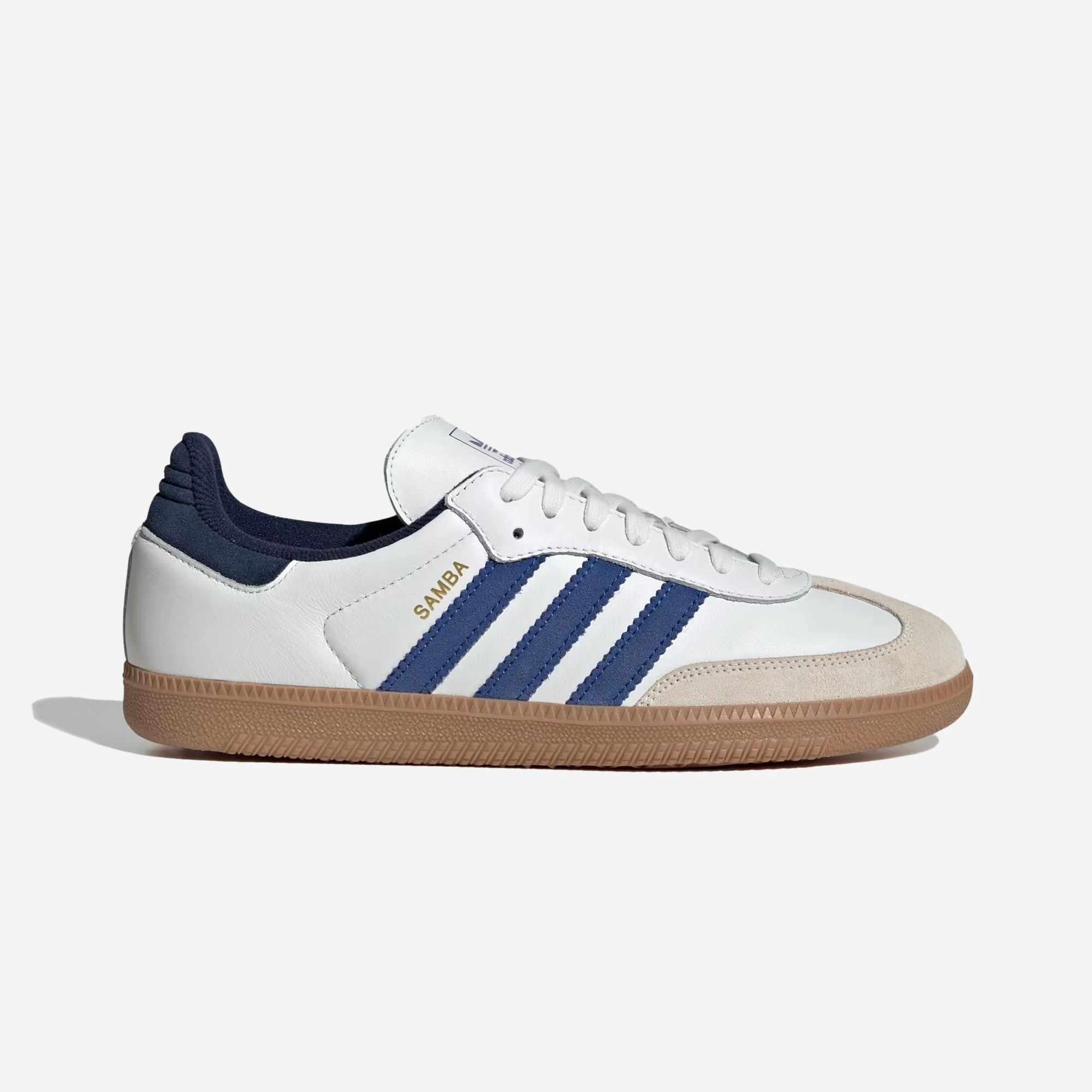 ADIDAS ORIGINALS | SAMBA OG { CORE WHITE/ROYAL BLUE/NIGHT INDIGO