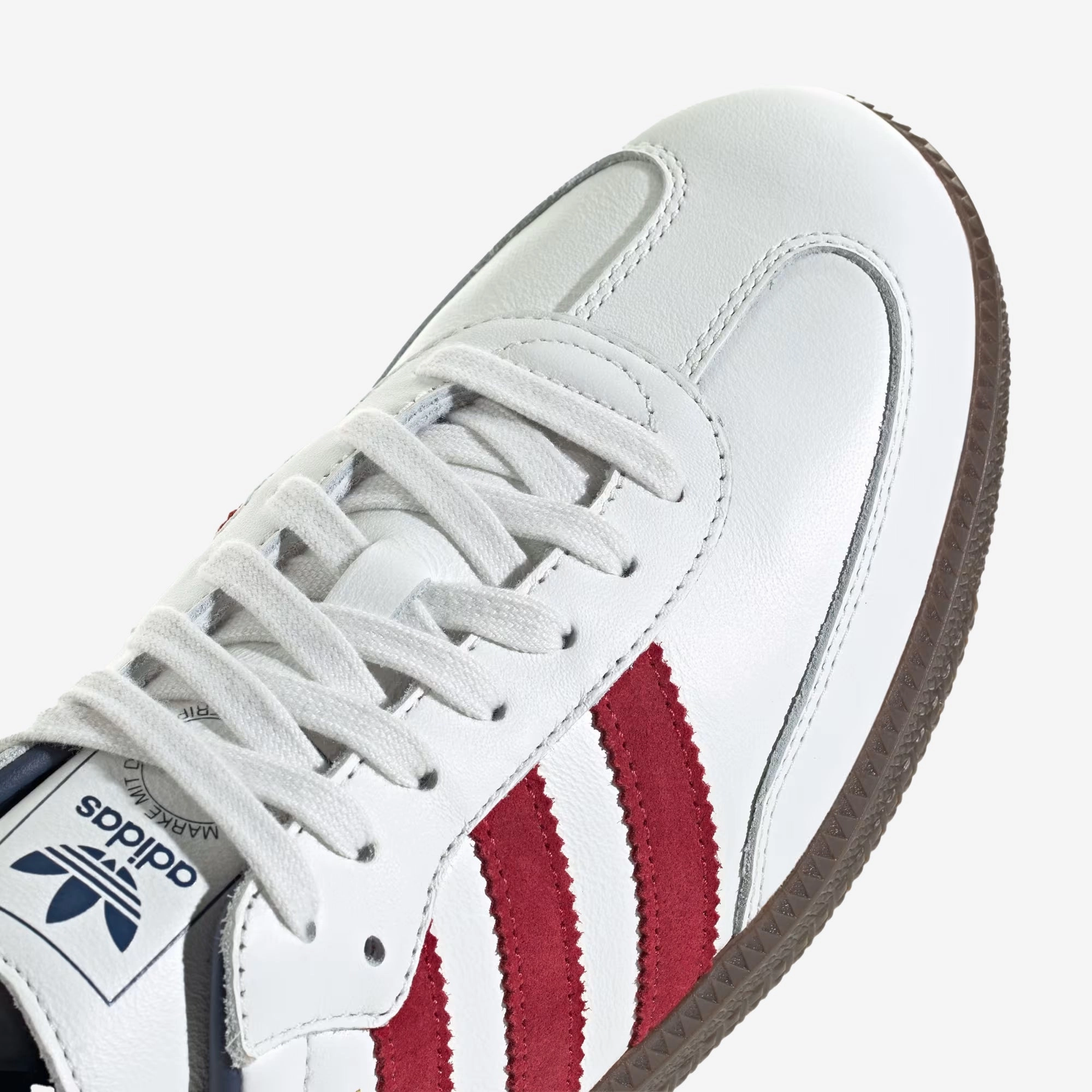 ADIDAS ORIGINALS | SAMBA OG { CORE WHITE/TEAM VICTORY RED/NIGHT INDIGO
