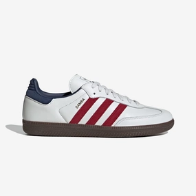 ADIDAS ORIGINALS | SAMBA OG { CORE WHITE/TEAM VICTORY RED/NIGHT INDIGO