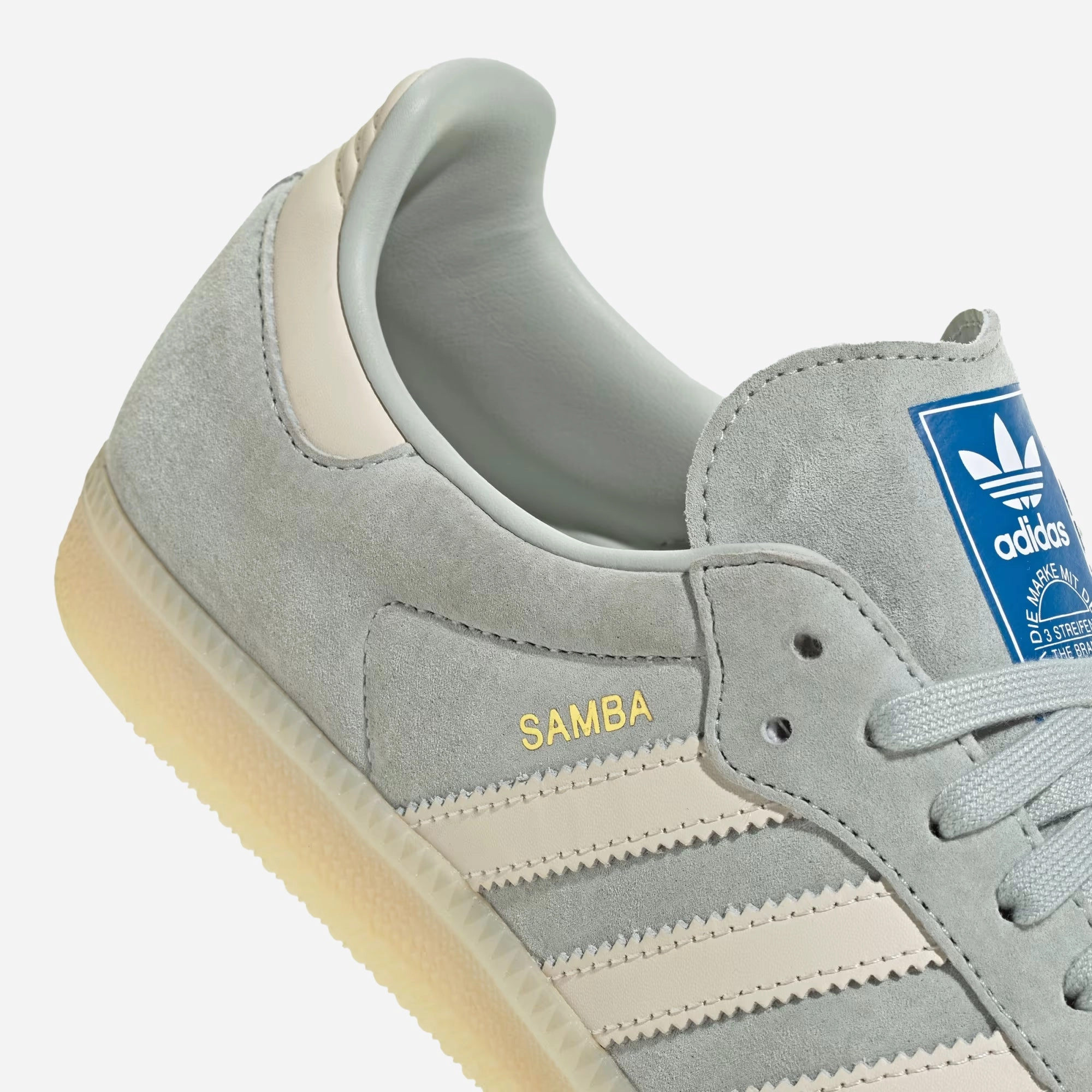 ADIDAS ORIGINALS | SAMBA OG { WONDER SILVER/CHALK WHITE/OFF WHITE
