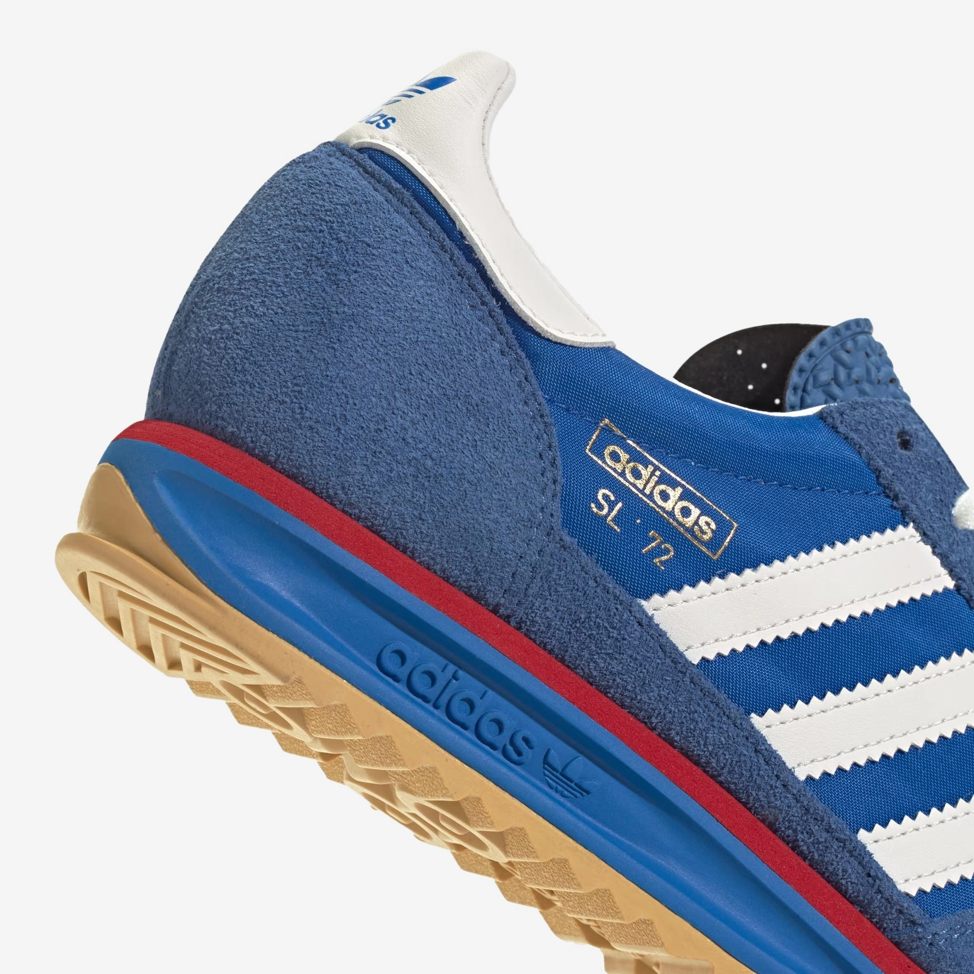 ADIDAS ORIGINALS | SL 72 RS { BLUE/CORE WHITE/BETTER SCARLET