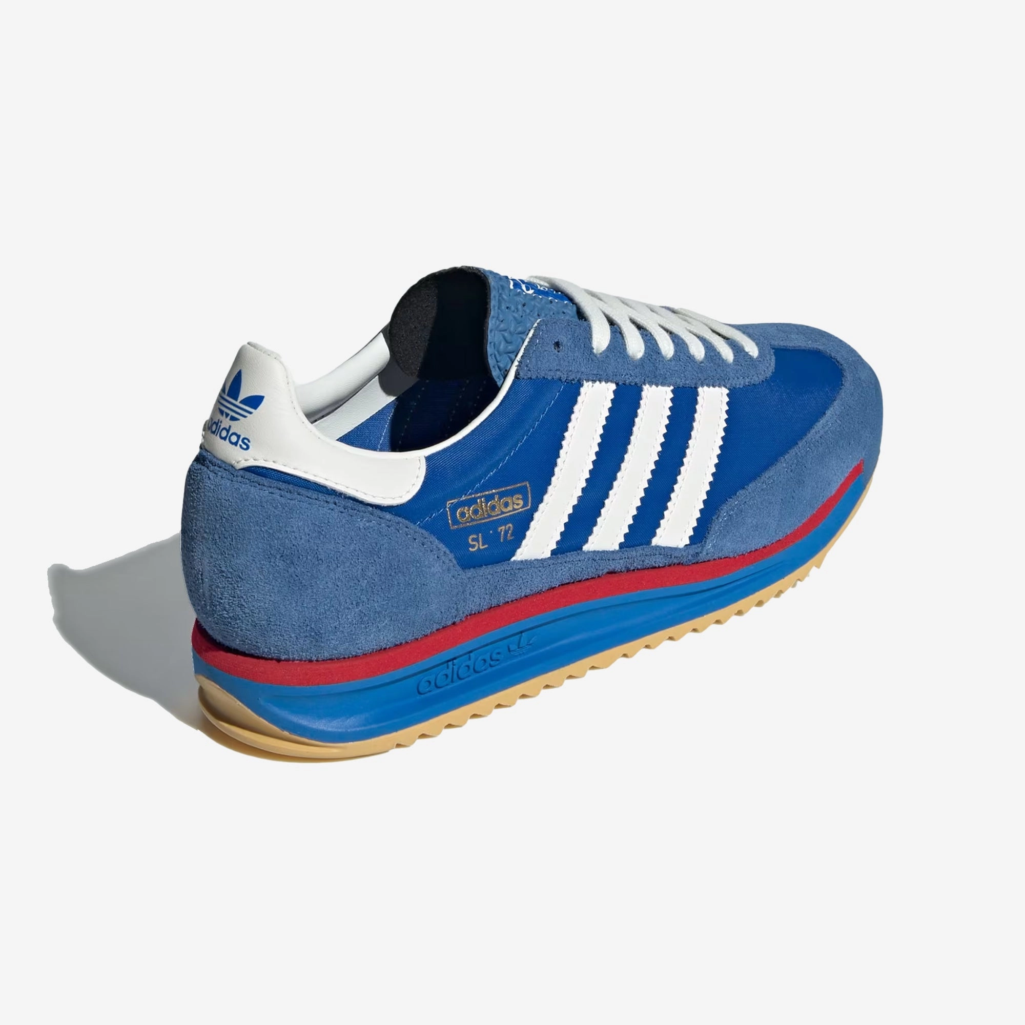 ADIDAS ORIGINALS | SL 72 RS { BLUE/CORE WHITE/BETTER SCARLET