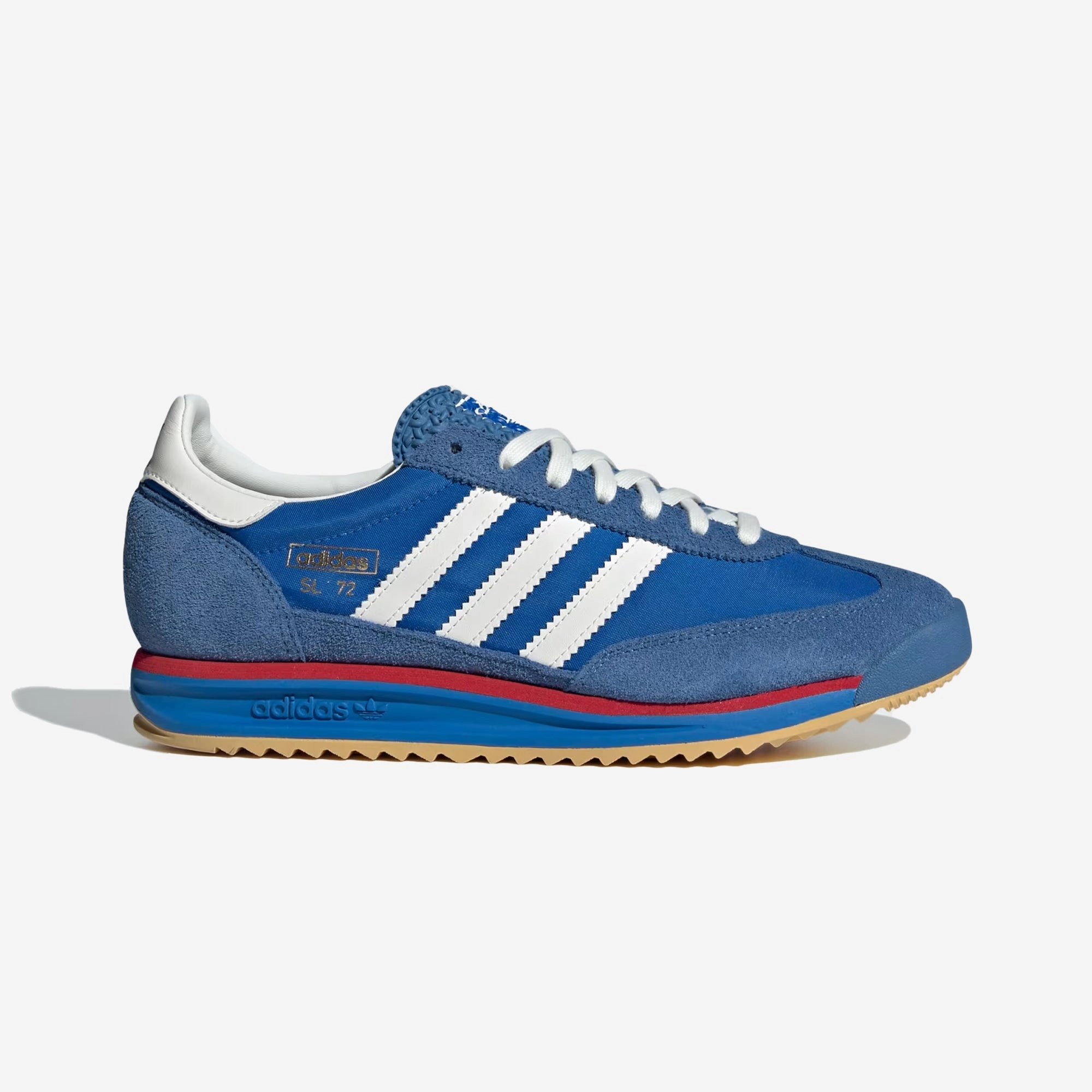 ADIDAS ORIGINALS | SL 72 RS { BLUE/CORE WHITE/BETTER SCARLET
