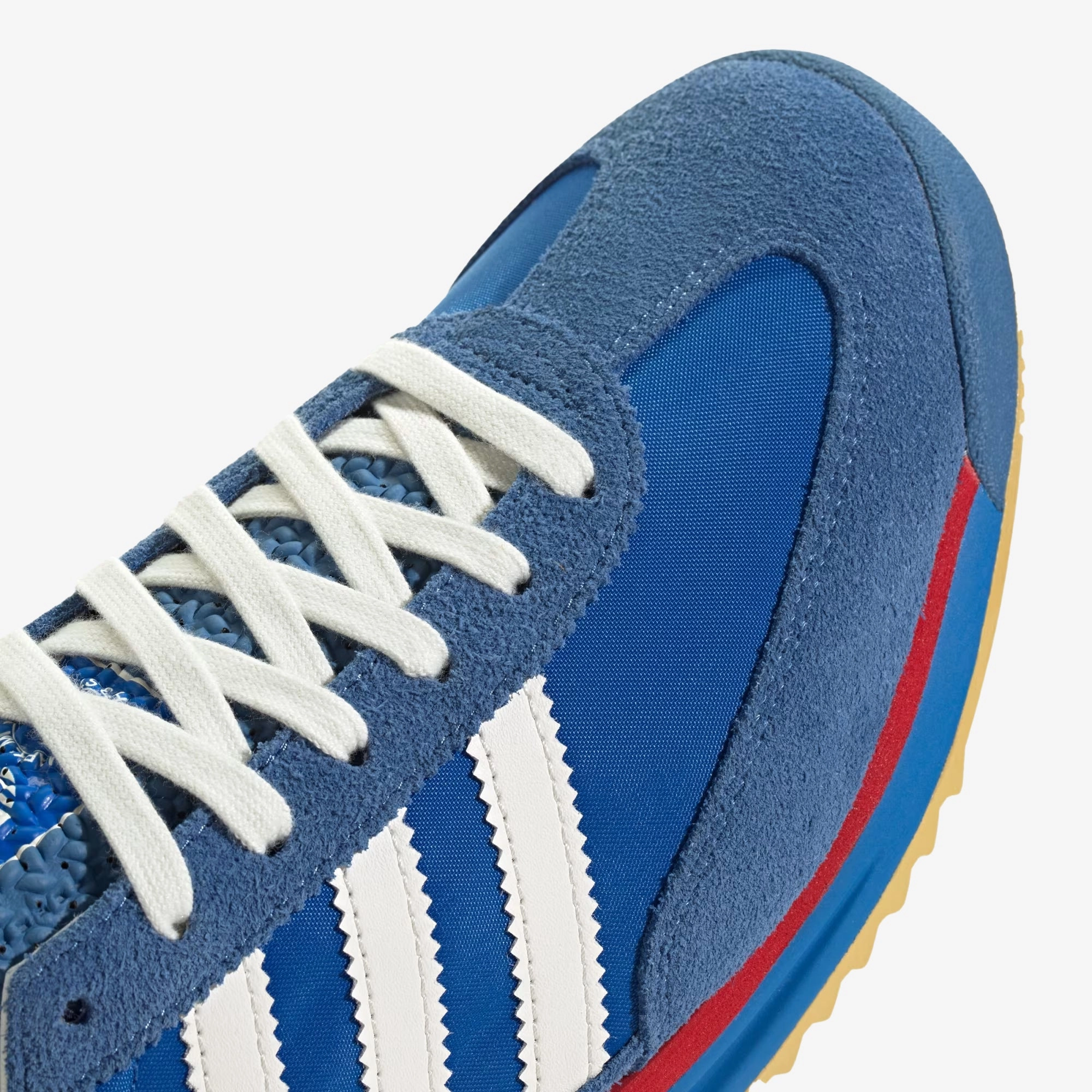 ADIDAS ORIGINALS | SL 72 RS { BLUE/CORE WHITE/BETTER SCARLET