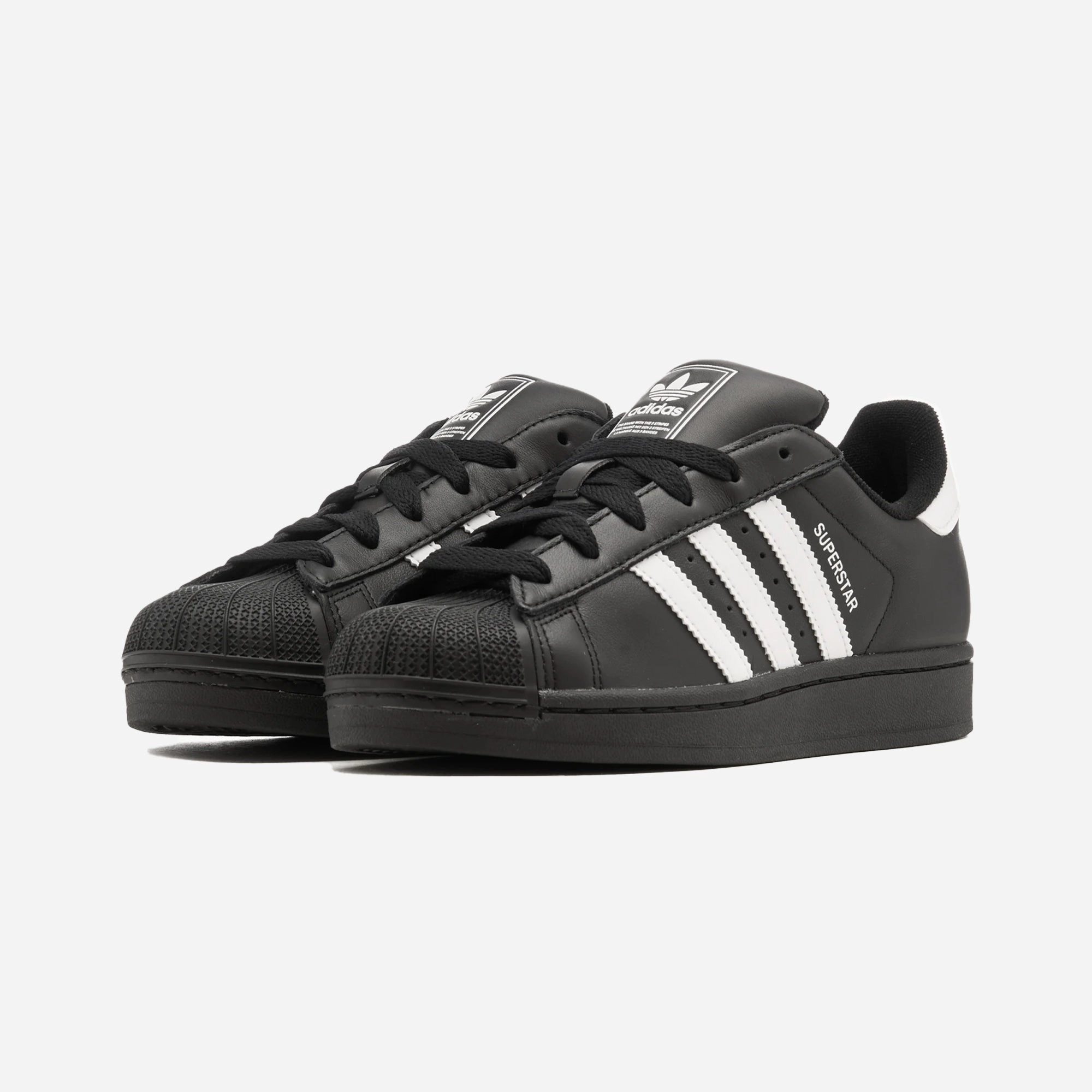 Adidas Originals | SUPERSTAR II { CORE BLACK/CLOUD WHITE/CORE BLACK