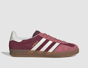 adidas Originals Gazelle Indoor Maroon / Ftwr White - Preloved Crimson