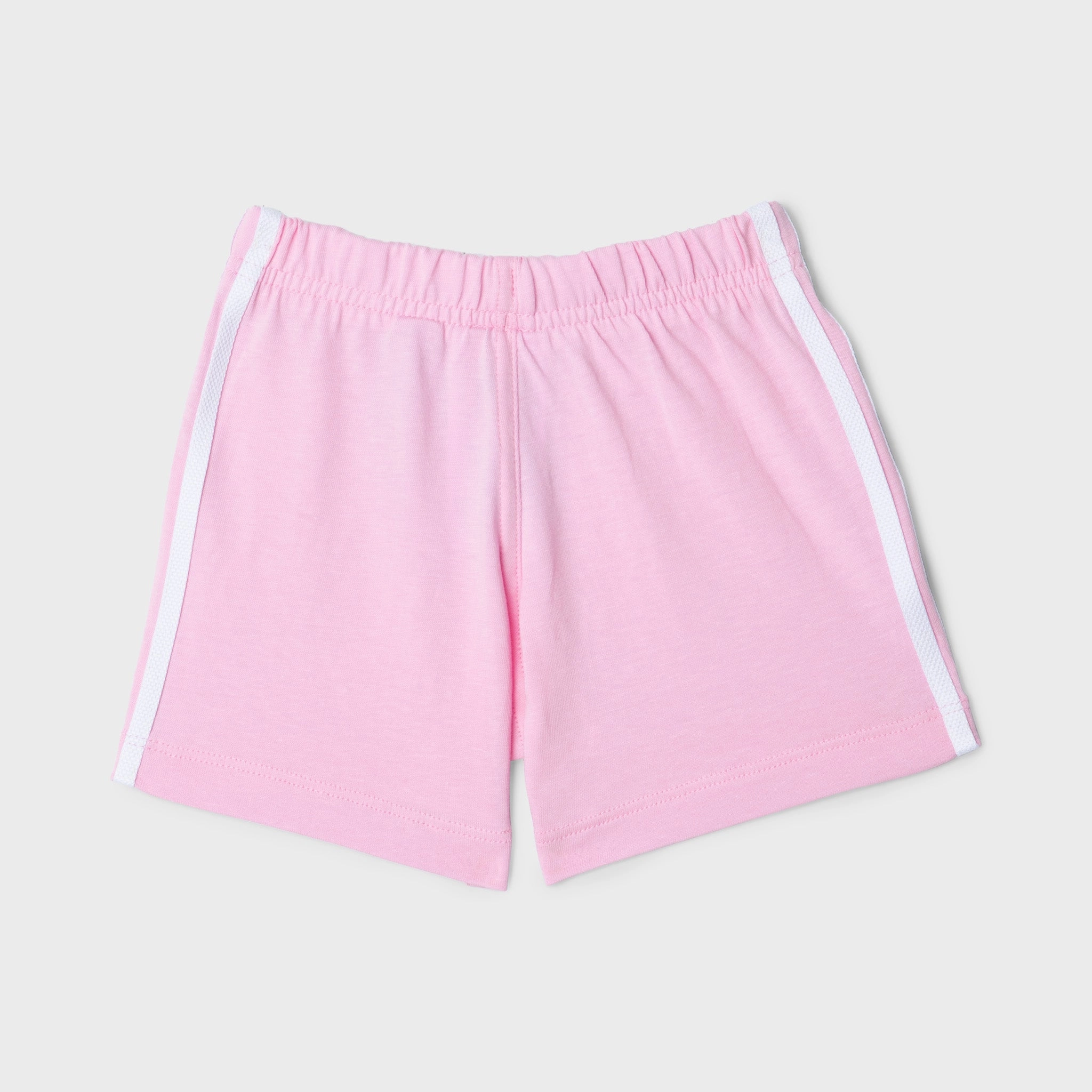 adidas Originals Infants' Trefoil Shorts and T-shirt Set White / True Pink