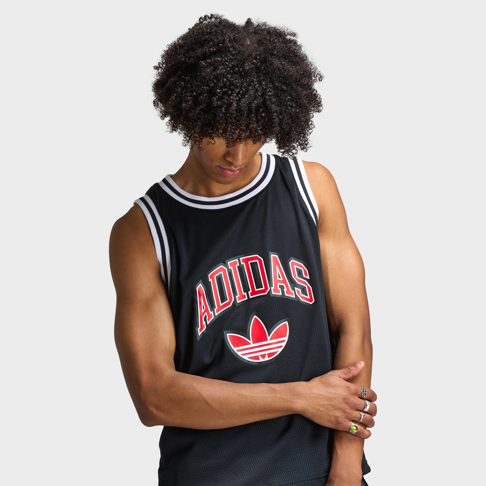 adidas Varsity Basketball Jersey / Black