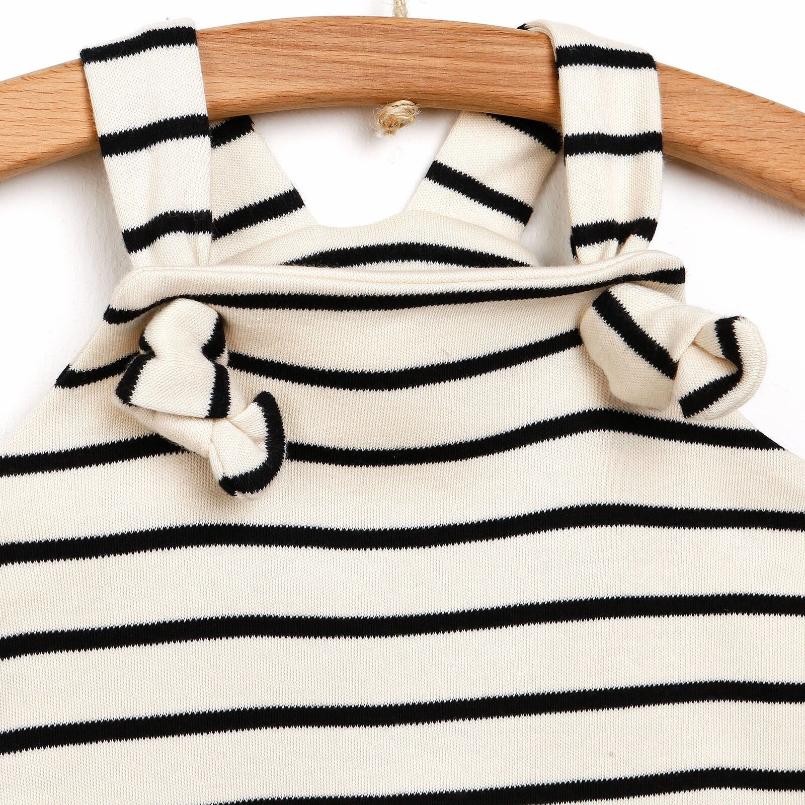 Antebies Newborn Plane Organic Overalls - Ecru