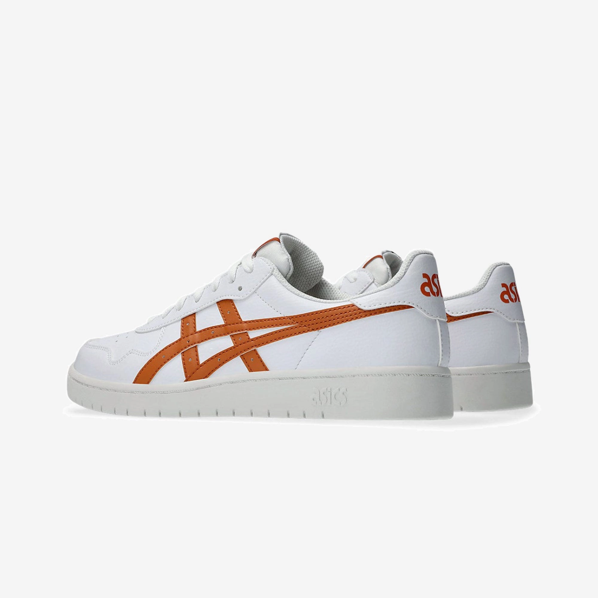 Asics | JAPAN S { WHITE/RUST ORANGE