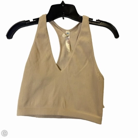 Athletic Bra By Free People In Cream. Size: L