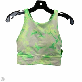 Athletic Bra By Lululemon In Tie Dye Print. Size: M