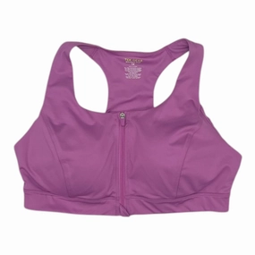 Athletic Bra By Tek Gear In Purple. Size:1X