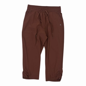 Athletic Capris By Apana In Brown. Size:M