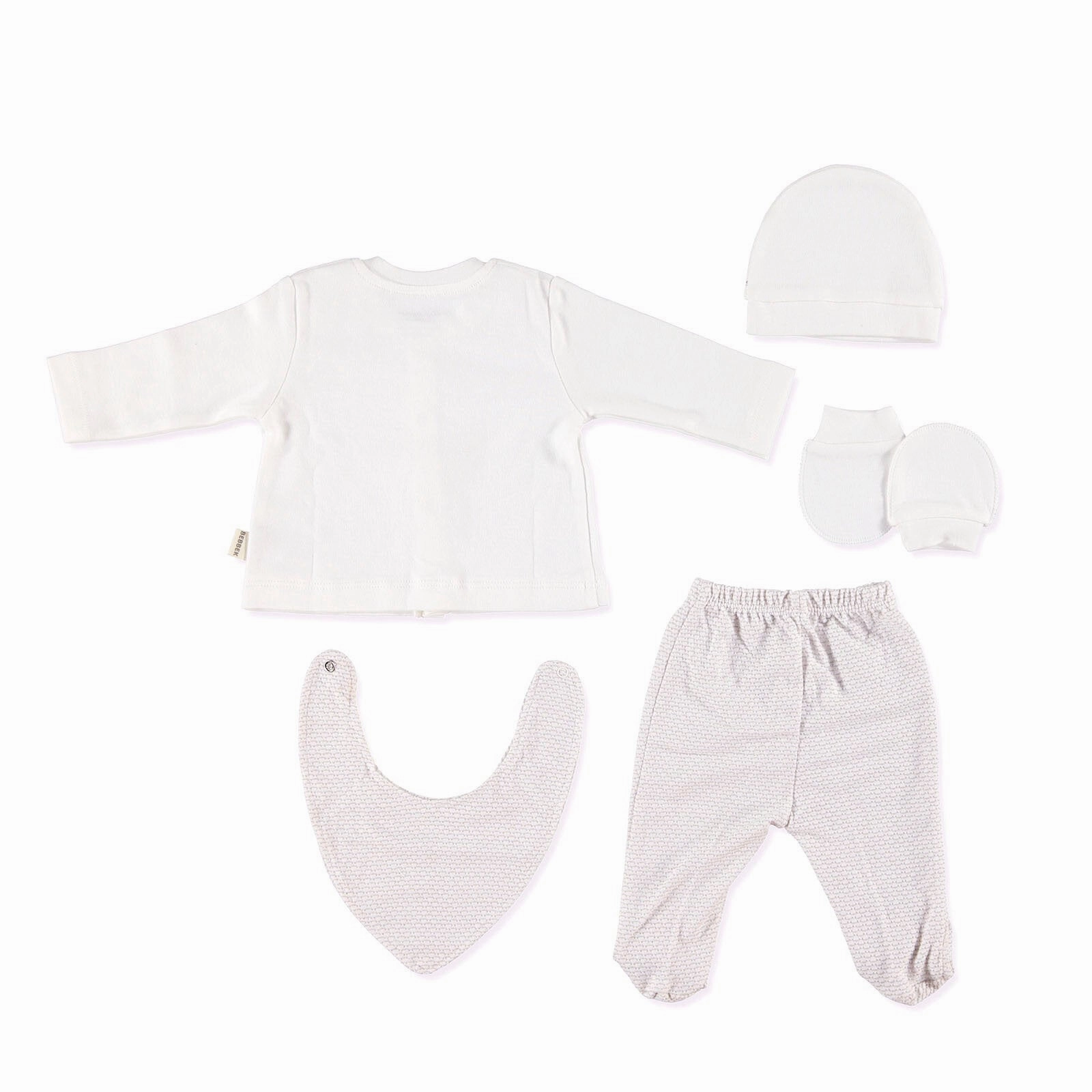 Bebbek Baby Girl 5 Pcs Newborn Gift Starter Set