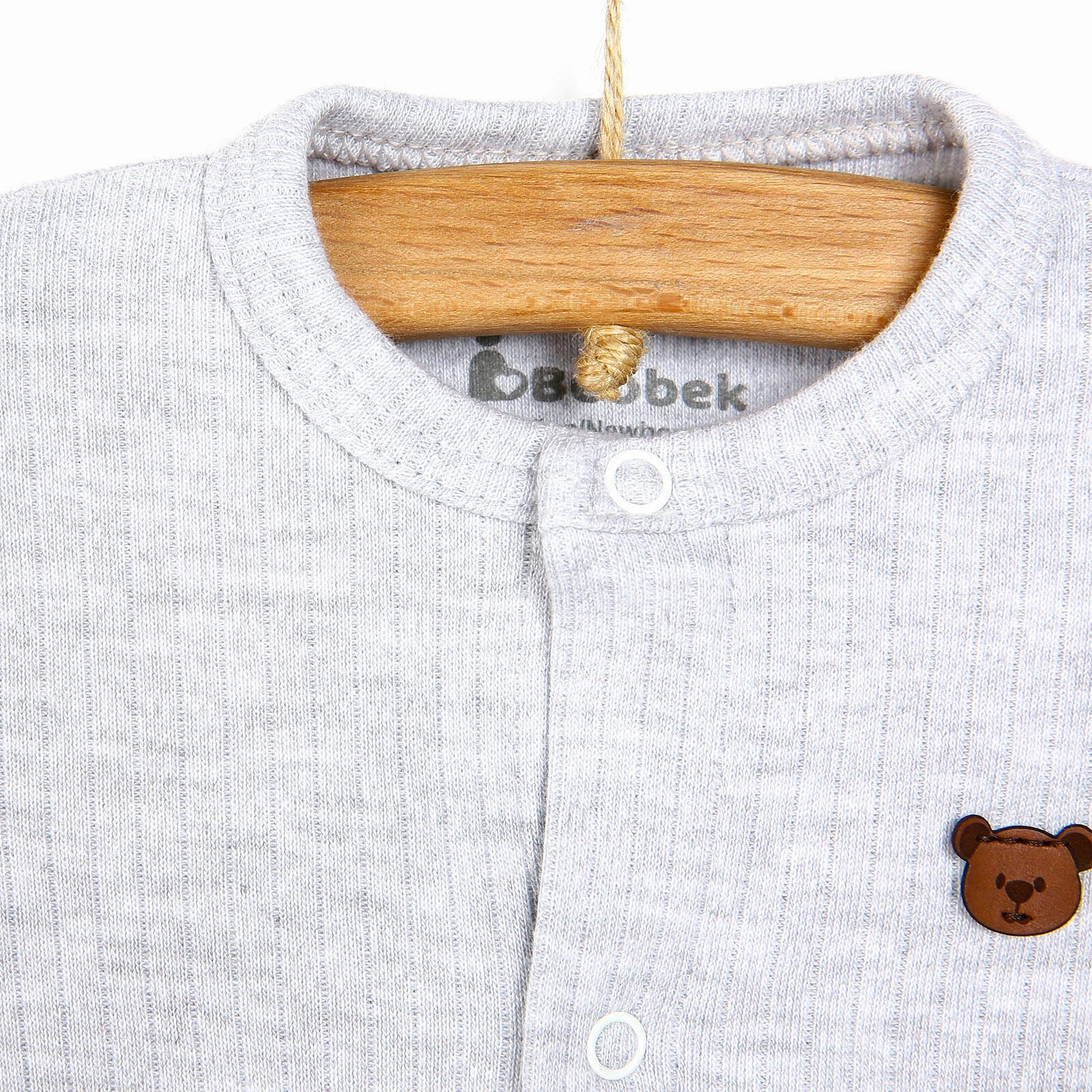 Bebbek Camisole 4 pcs Newborn Starter Set - Snow Melange