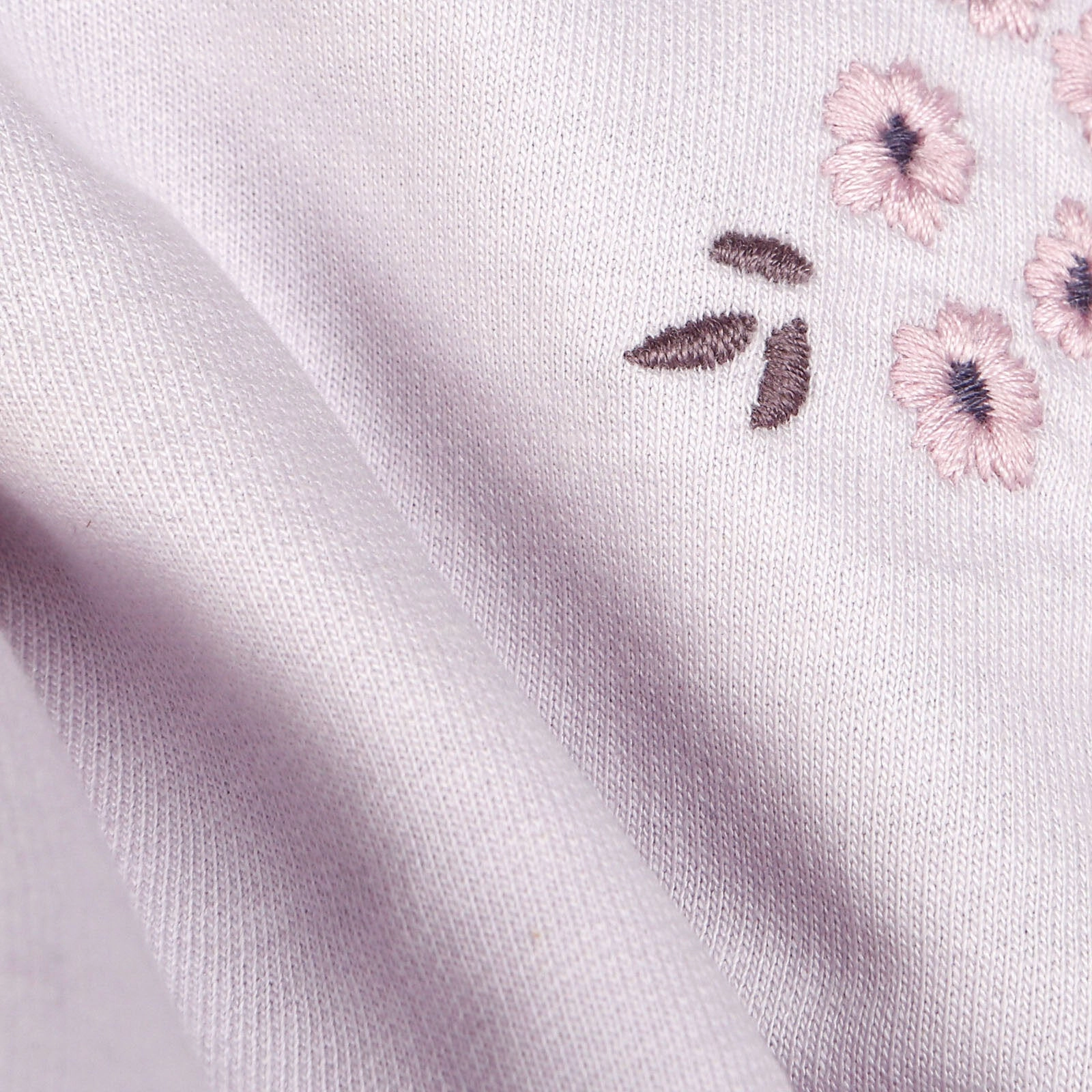 Bebbek Donut Love Sweatshirt Footless Bottom - Lilac
