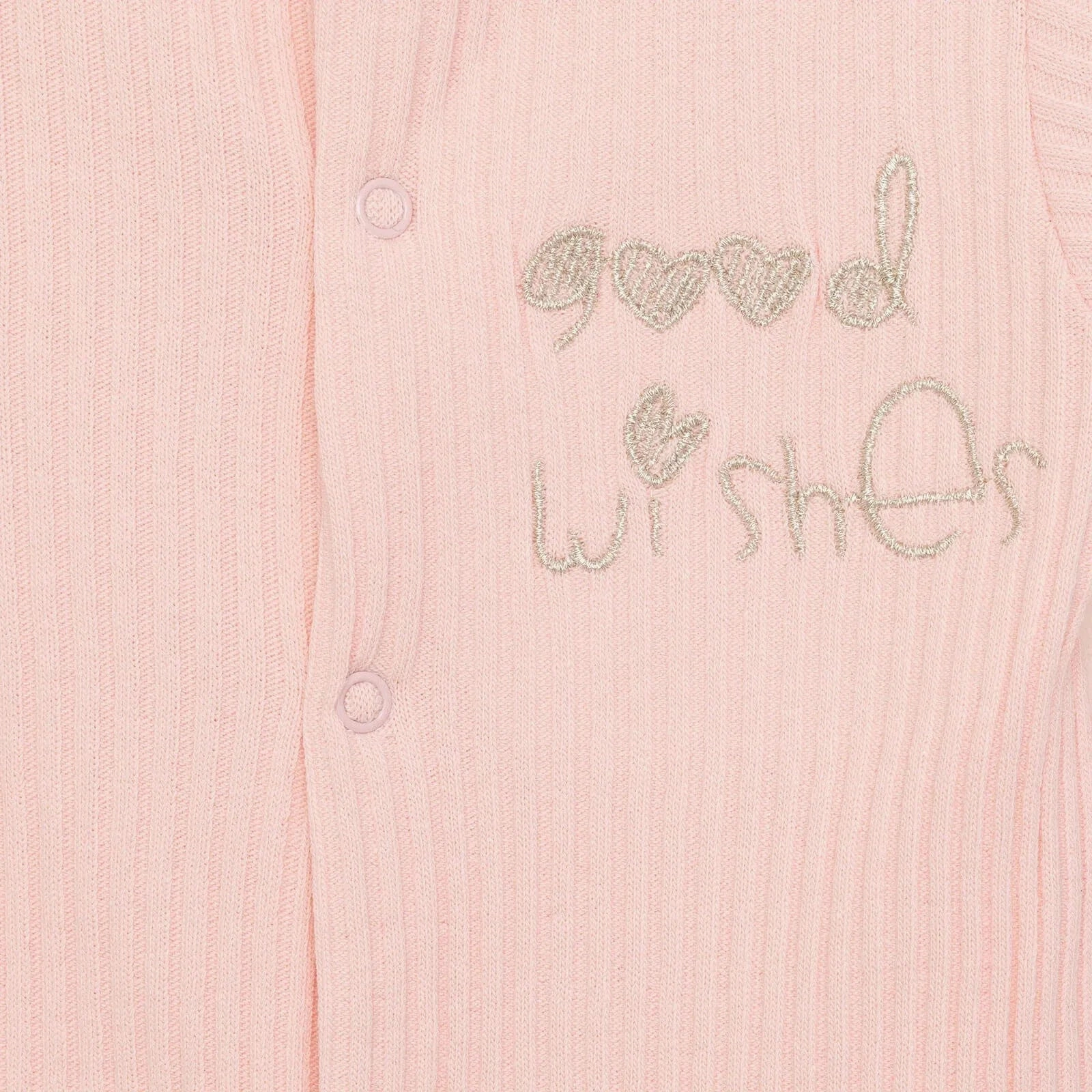 Bebetto Newborn Good Wishes Jumpsuit - Pink