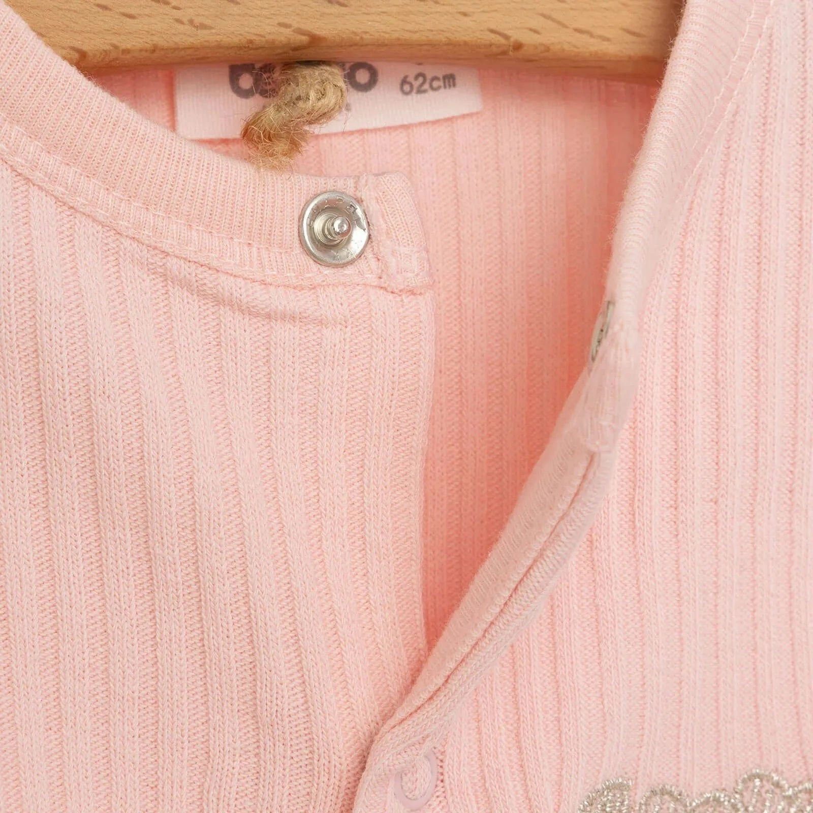 Bebetto Newborn Good Wishes Jumpsuit - Pink