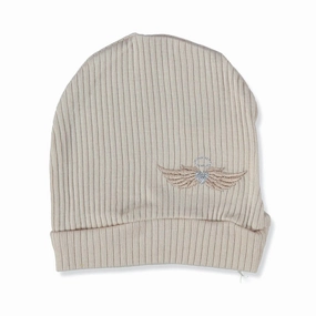 Bebetto Newborn Hat 2 pcs - Beige