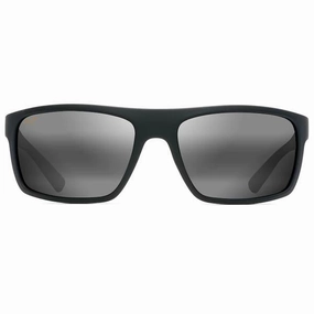 Byron Bay - Matte Black Rubber / Neutral Grey