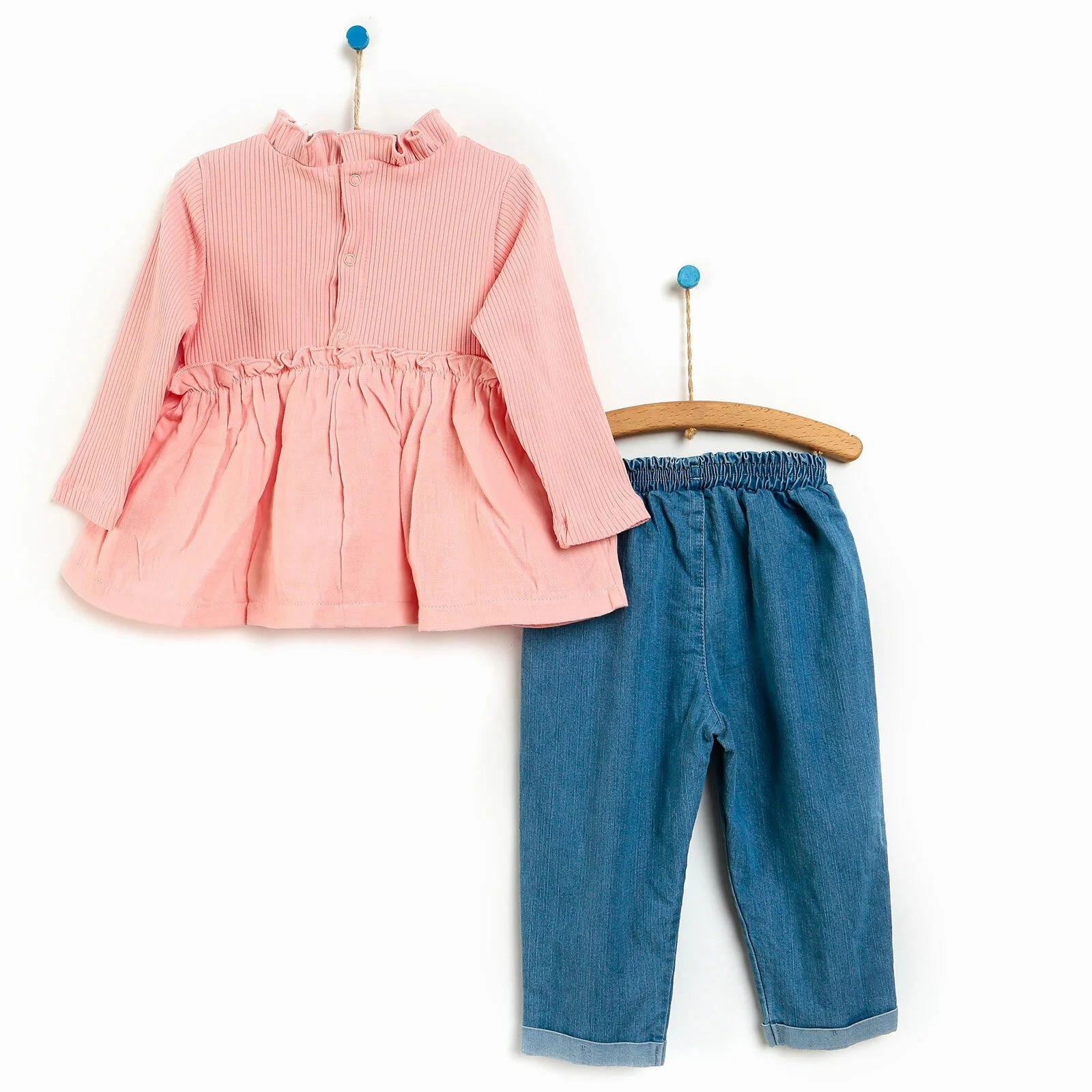 Cassiope Blouse-Tights - Light Pink