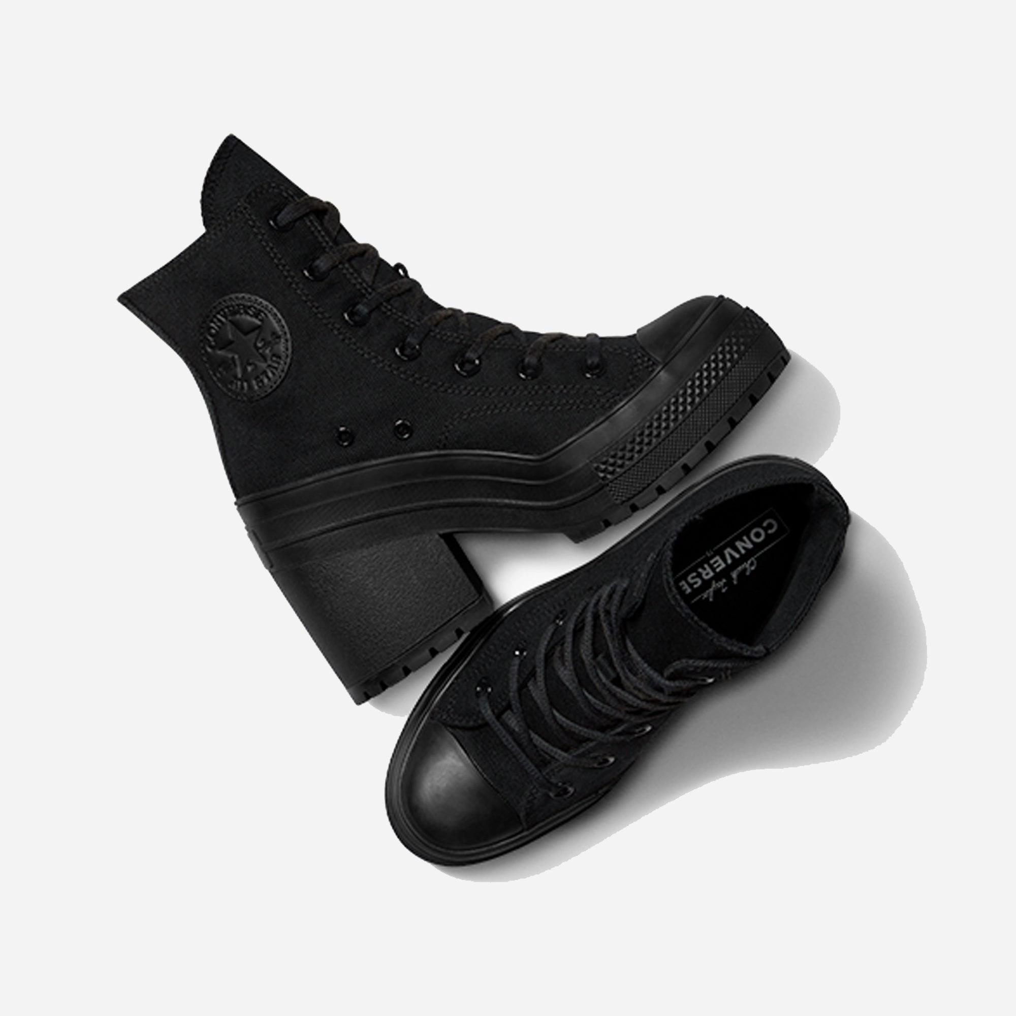 Converse | CHUCK 70 DE LUXE HEEL { BLACK/BLACK