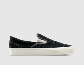 Converse x Golf Le Fleur One Star CC Slip Pro Black Beauty / Volcanic Glass - Egret
