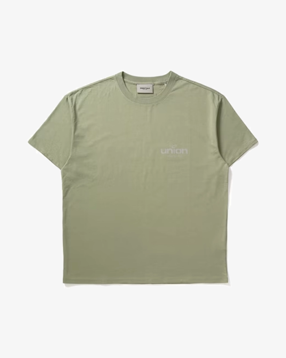 FOG ESSENTIALS X UNION 30 YEAR VINTAGE GREEN TEE (NEW)