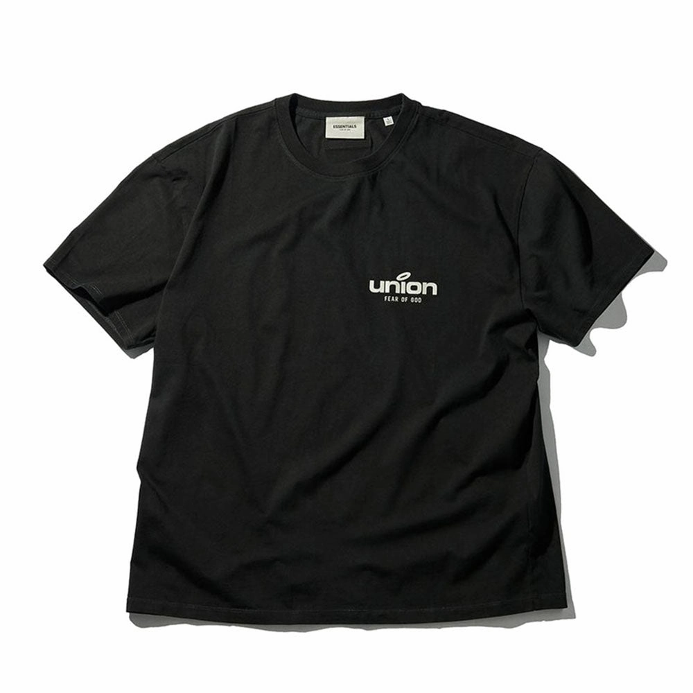 FOG ESSENTIALS X UNION FW21 30 YEAR VINTAGE BLACK TEE