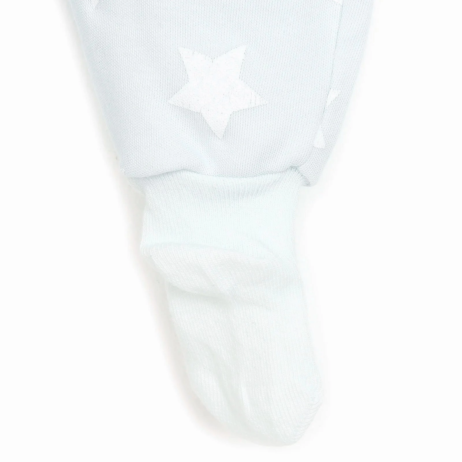 HelloBaby Newborn Baby Boy Footed Jumpsuit - Blue