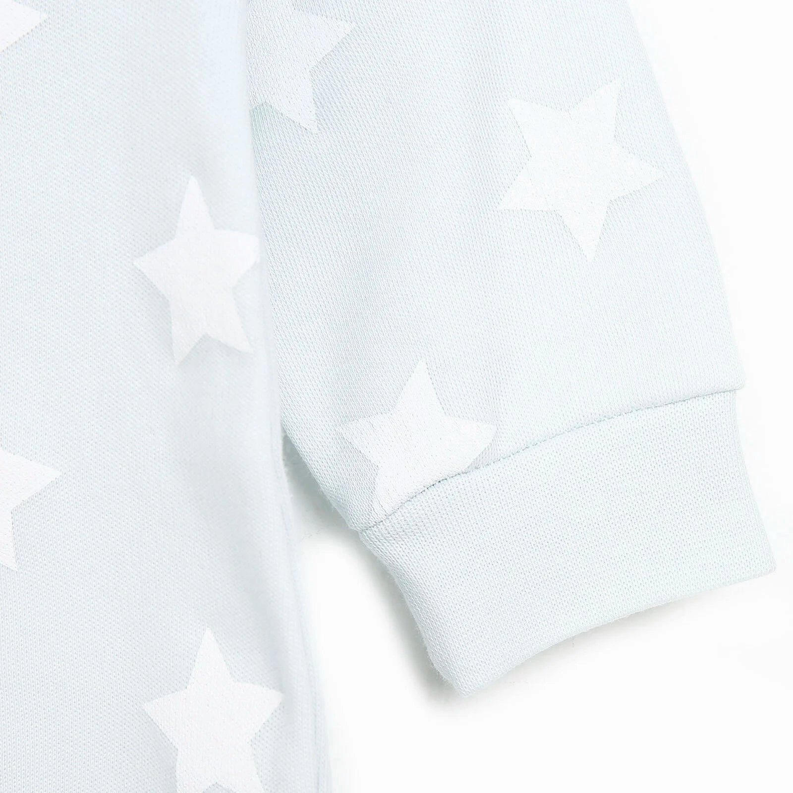 HelloBaby Newborn Baby Boy Footed Jumpsuit - Blue