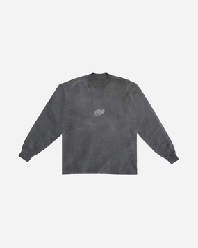KANYE WEST DONDA DOVES SLAM LONG SLEEVE TEE WASHED BLACK