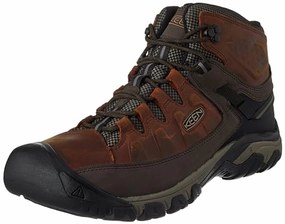 KEEN Herren Targhee 3 Mid Waterproof Wanderstiefel. Chestnut/Mulch. 46 EU