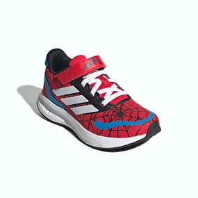 Kid's Preschool Runfalcon 5 Spider-Man Pure Ruby/White/Bright Blue