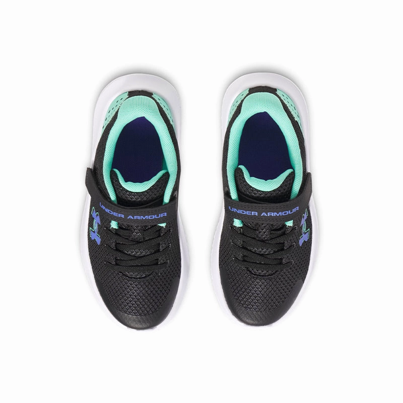 Kid's Preschool Surge 4 Black/Comet Green