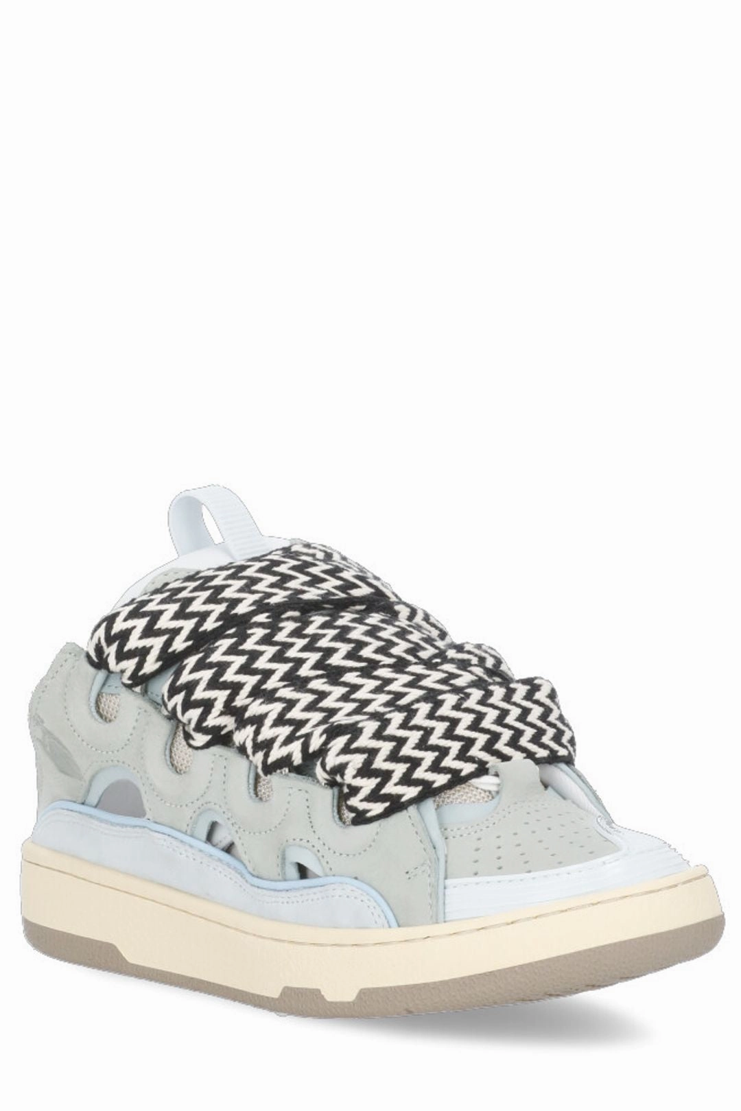 Lanvin Curb Open-Back Sneakers