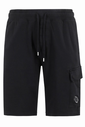 Light Fleece Cargo Lens Shorts