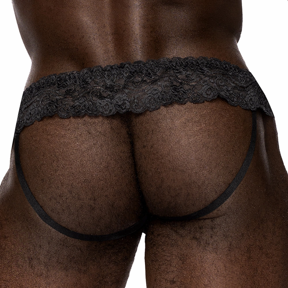 Male Power Sassy Lace Skirted Waistband Jock Strap