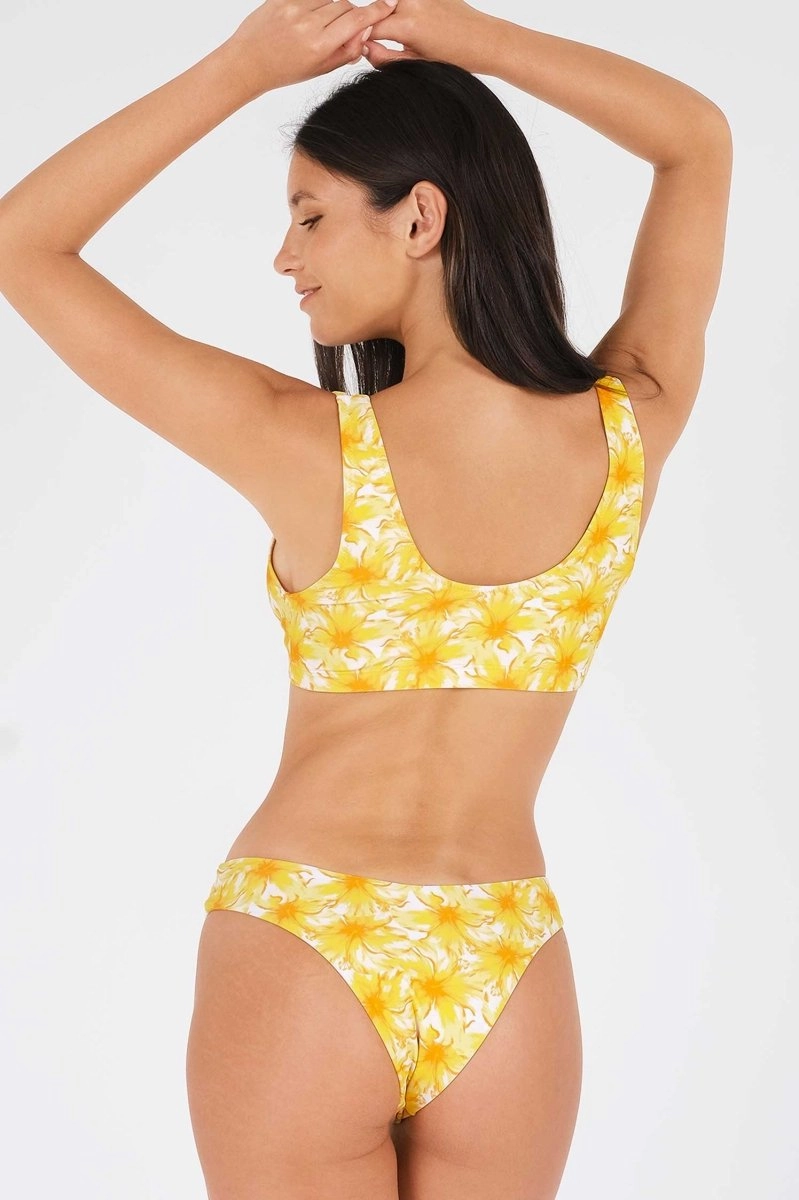 Maui Front-Zip Top / Passionfruit FINAL SALE