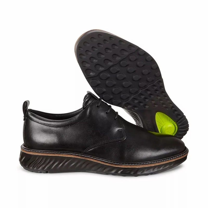Men's ST.1 Hybrid Plain Toe Black