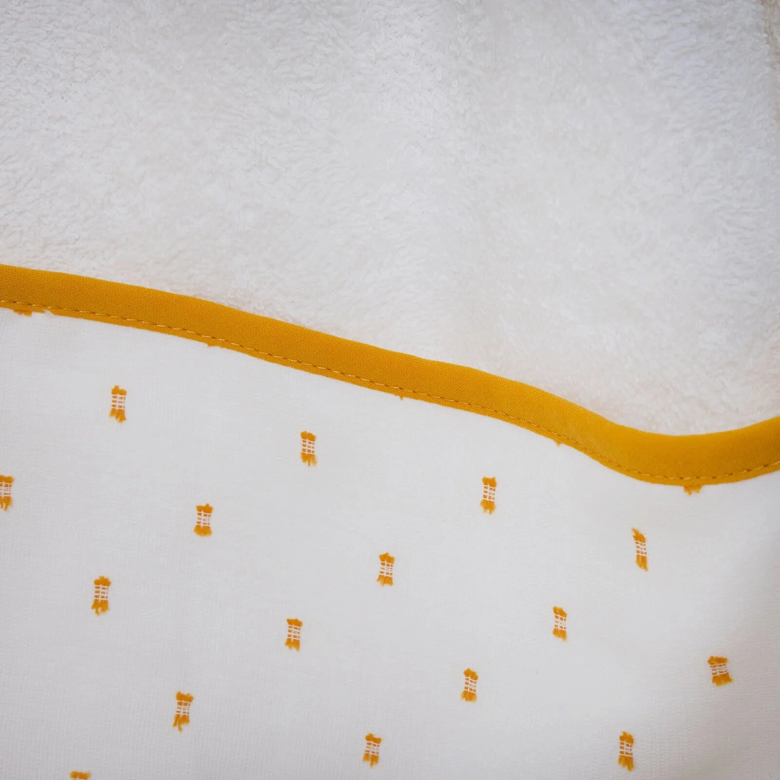Mollia Baby Towel - Ecru