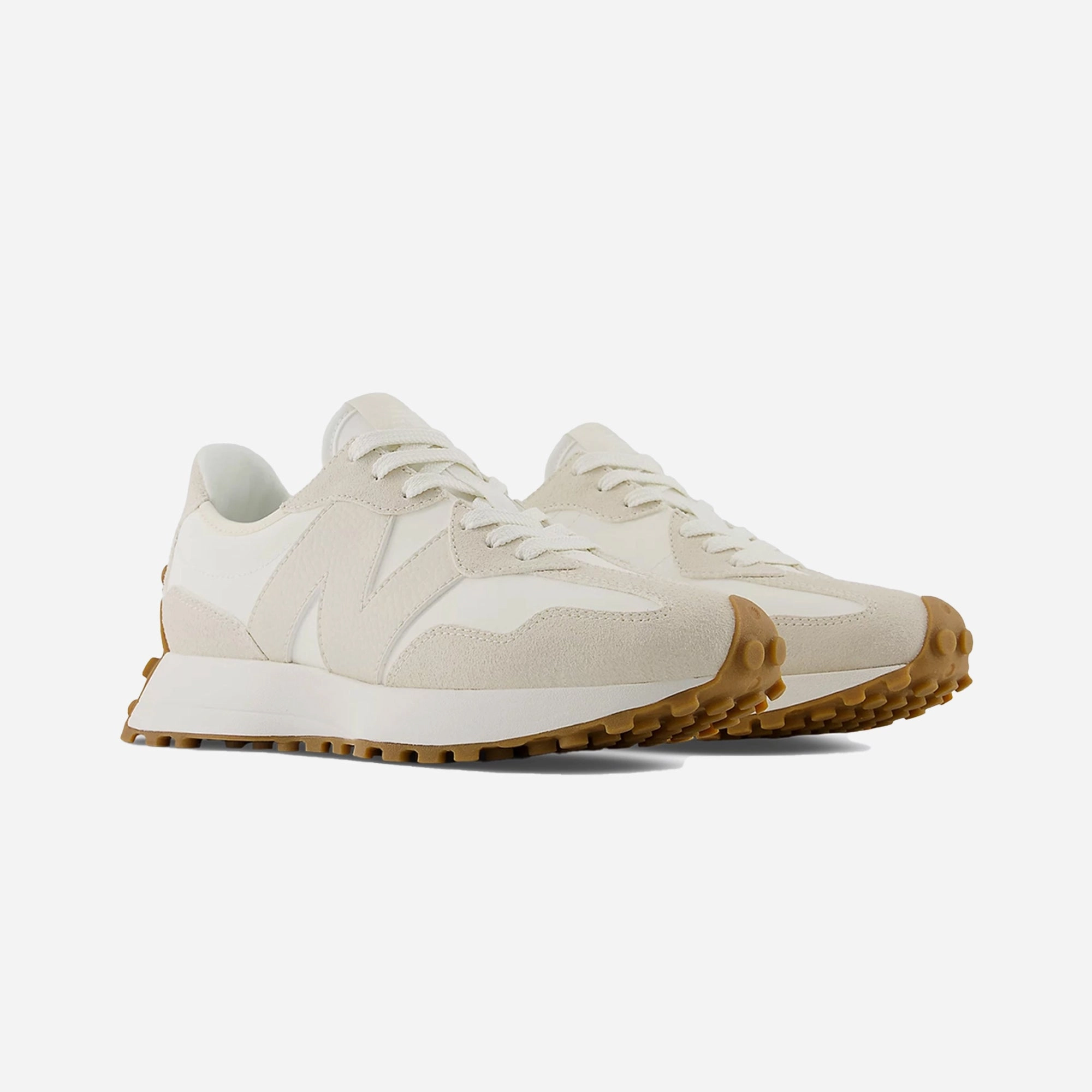 New Balance | 327 { BEIGE/WHITE