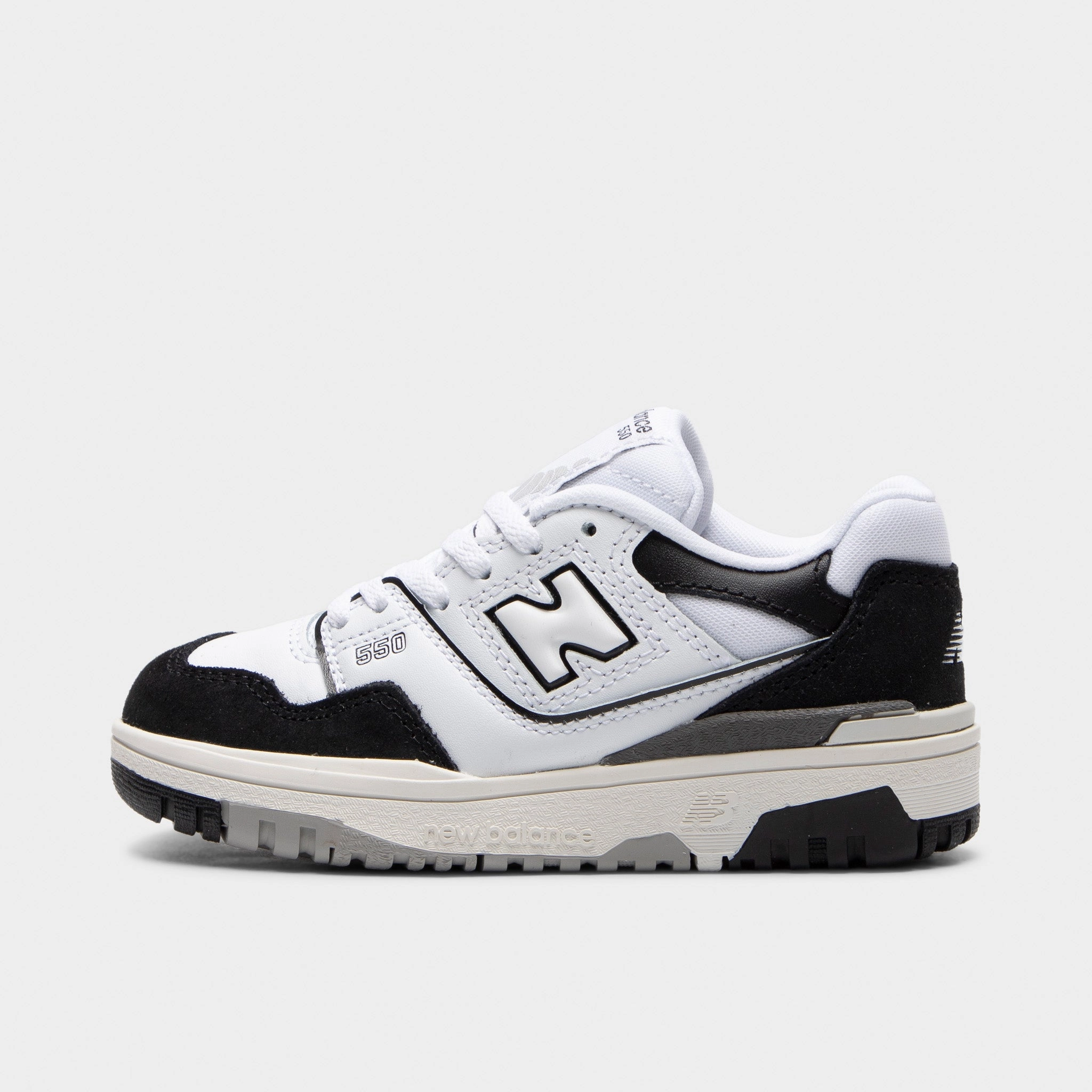 New Balance Childrens' PSB550CA White / Black